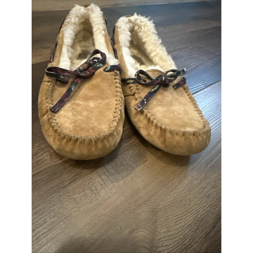 Womens Ugg Dakota‎ Grunge Chestnut Slippers US Sz 7 Limited Edition Moccasin - Picture 2 of 10